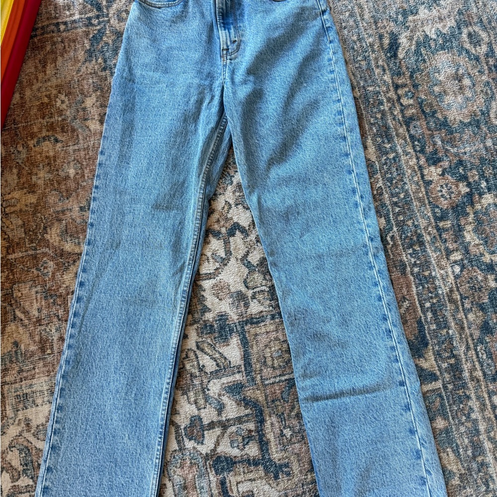 Abercrombie & Fitch Light Blue Straight Jeans
